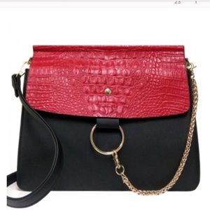 Black and Red Purse